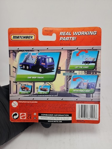 Matchbox Working Rigs DAF Skip Truck 2009 - Picture 15 of 15