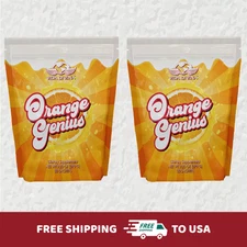 X2 Vida Divina Orange Genius - Dietary Supplement - 60 Sachets - Free Ship Us