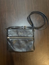 Black Kate spade Leather Crossbody Small