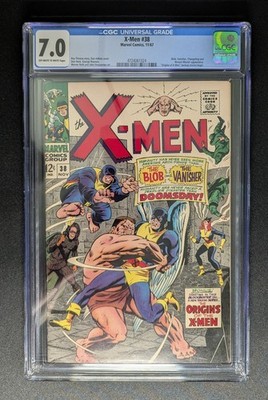 X-Men #38 CGC 7.0 Marvel 1967