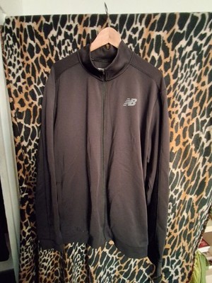 New Balance Dünne Trainingsjacke Gr. XL Herren Schwarz Sportjacke Top Zustand