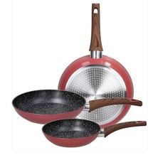 set di 3 padelle Stone Rose di Tognana