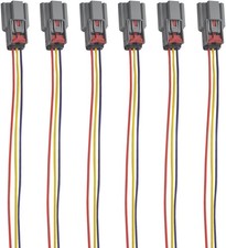 Ignition Coil Connector Plug Pigtail Harness 6pcs Compatible With Ford F150 2011 Ignition Coil Connector Plug Pigtail Harness 6pcs Compatible With Ford F150 2011