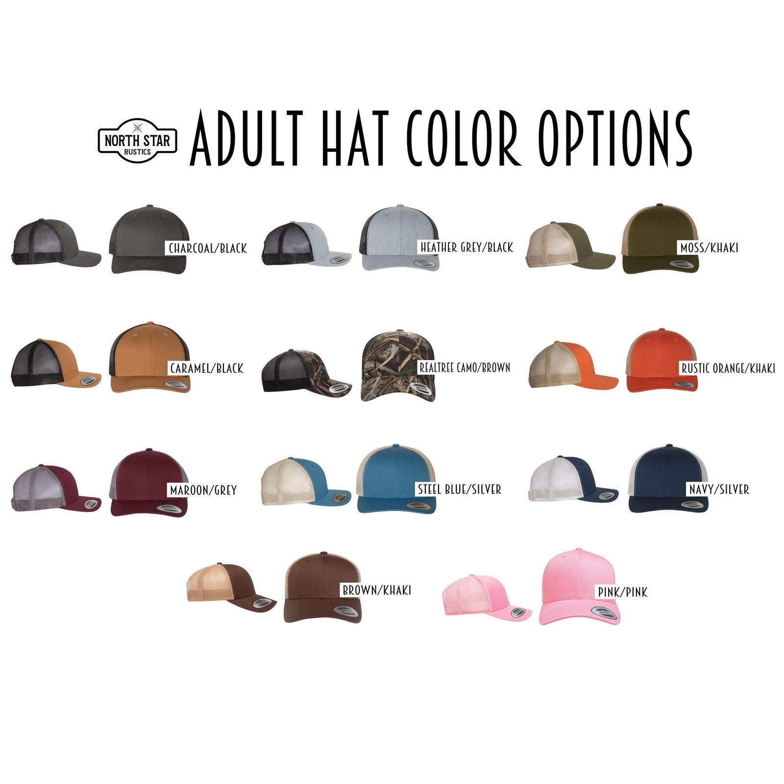Fox Hat &ndash; Snapback Trucker Hat with Engraved Fox Silhouette Patch,