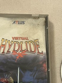 Virtual Hydlide (Sega Saturn, 1995) CIB Complete Tested Works Read
