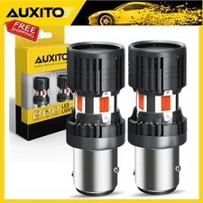 AUXITO 1157 2357 Reverse Backup Tail Brake Stop Turn Signal LED Light Bulb 2x