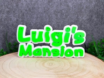 Luigi's Mansion - Geschenkidee für Fans und Sammler Fan Art 3D Nerd Figuren