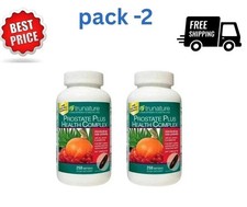 pack of 2-trunature Prostate Plus Health Complex, 250 Softgels with Saw Palmento