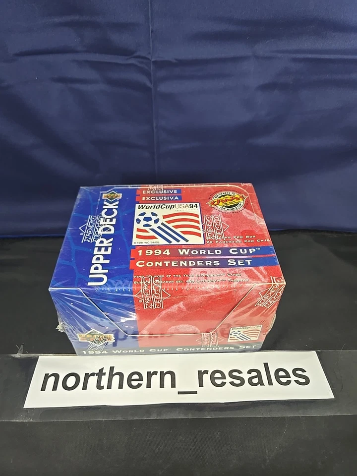 1994 Upper Deck U.S. Contenders Soccer FIFA World Cup USA Jumbo Sealed Box - Image 2 of 4