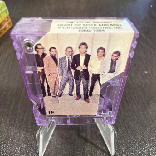 Fisher-Price 1988 Vintage Pocket Rockers Mini Cassette Tape Huey Lewis News Hip