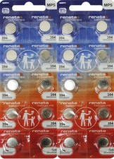 Renata 394 20 FRESH BATTERIES NEW PACKING SR936SW Silver Oxide 1.5 0 MERCURY