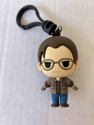 The Office Dwight Schrute Bag Clip Opened Blind Bag Monogram 3D Figure Key Chain