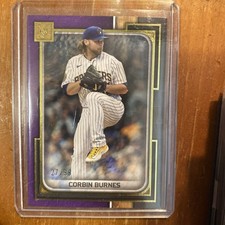2023 Topps Museum Collection - Corbin Burnes #89 Amethyst /99