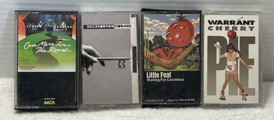 Classic Rock Music Cassette Tapes Lot/22 Titles/Artists/READ 1970s-1980s Rock - Image 4 of 4