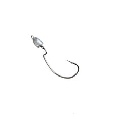 20PCS Weighted Texas Rig Hooks Weedless Swimbait Jig Heads for Bass Fishing
