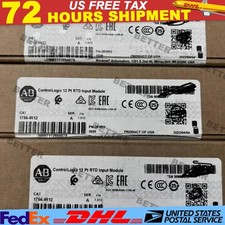 Sealed AB 1756-IR12 /A ControlLogix Non-Isolated RTD Input 1756IR12 US Free Tax