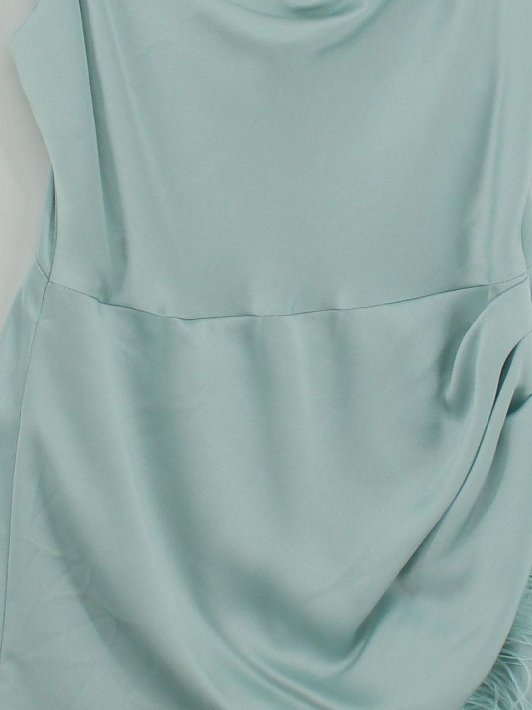 Karen Millen Slip Mini Dress UK12 in Blue image 3
