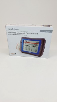 Brookstone Wireless Baseball Scoreboard - Portable, Never Used