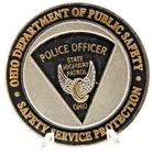 Ohio State Highway Patrol Police Officer Challenge Coin 1.5in