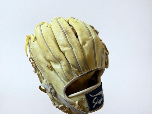 Kubota Slugger Baseball Handschuh Infielder Gelb Leder Antik Japan - Bild 4 von 7