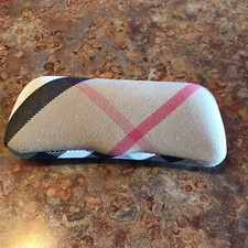Burberry Nova Check Eyeglasses Sunglasses Clamshell Glasses CASE ONLY Italy