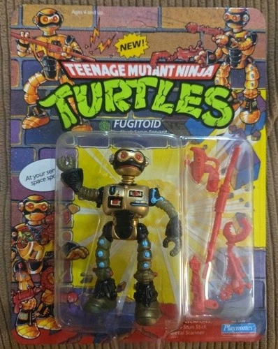 Teenage Mutant Ninja Turtles TMNT Fugitoid Figure 1990 Playmates Vintage NEW!!!