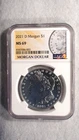 2021 D NGC MS69 MORGAN DOLLAR RARE NEAR PERFECT $1 COIN!