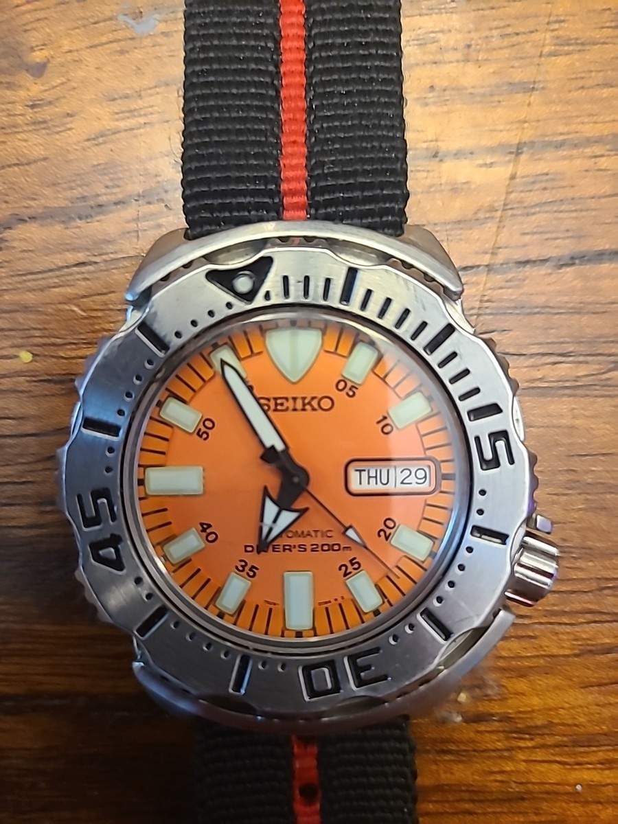 sup セイコーオレンジモンスターダイバーズ200M SKX781 SEIKO SKX781-K3 ORANGE MONSTER - トケイノヲト