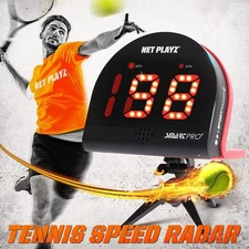 Tennis Radar Guns Speed Sensors (Hands-Free) - Measure Serve, Racquet & Ball ...