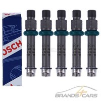 5X Bosch EinspritzdÜSe FÜR Audi 80 90 100 200 A6 Coupe Quattro Vw Passat 2.0-2.3