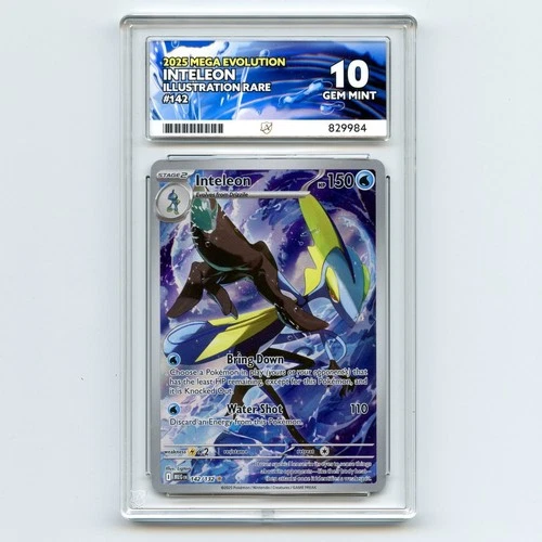 Inteleon #142 Illustration Rare - Mega Evolution | Ace 10 Perfect Subs | Pokémon
