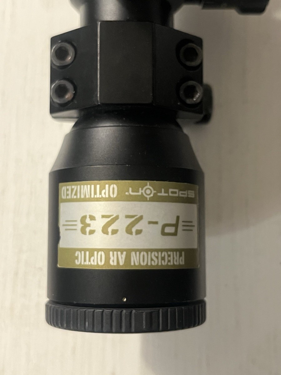 Nikon P-223 3x32 BDC Carbine Reticle Matte black + Rings | eBay