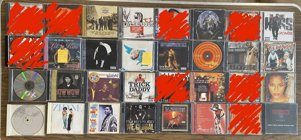 204 CD lot hip-hop r&b pop soul 90s 2000s mixed genres collection g-vg+ - Image 4 of 4