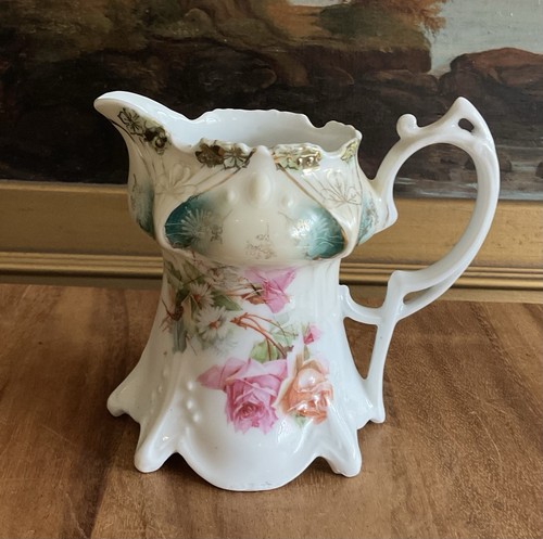 RS PRUSSIA Roses CREAMER Germany Antique 1904-1918