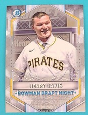 2021 Bowman Chrome Draft Night #BDN-1 Henry Davis Pitts Pirates BASEBALL Card W7