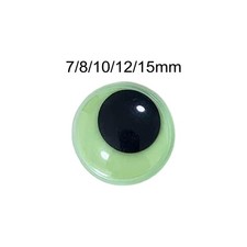 Glow in The Dark Eyes Sticky Round Googly Wiggle Eyes Googly Eyes for Soft Toys