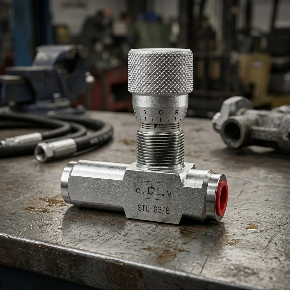 Hydraulic Flow Control Valve Hydraulic Check Valve High-Flow Regulation ...