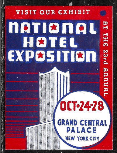 HICK GIRL- MINT U.S. CINDERELLA STAMP NATIONAL HOTEL EXPOSITION H963