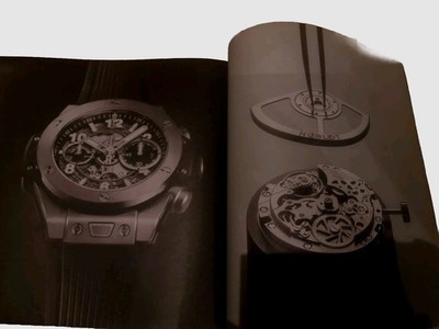 HUBLOT WATCH CATALOGUE MAGAZINE NEW SOUVENIR  COLLECTABLE
