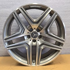 2013-2016 21" MERCEDES BENZ GL63 21x10 AMG WHEEL GRAY MACHINED 14 15 #4461