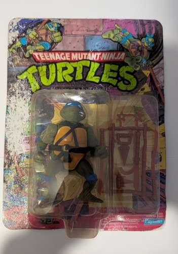TMNT LEONARDO (1988) 1st Wave 10 Back Unpunched Se...