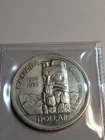 1958 Canada 80% Silver Dollar British Columbia Totem Death Dollar ASW .6 OZ
