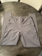 Columbia Sportswear Omni-Shade Straight Leg Active Fit Pants Womens SMALL Grey