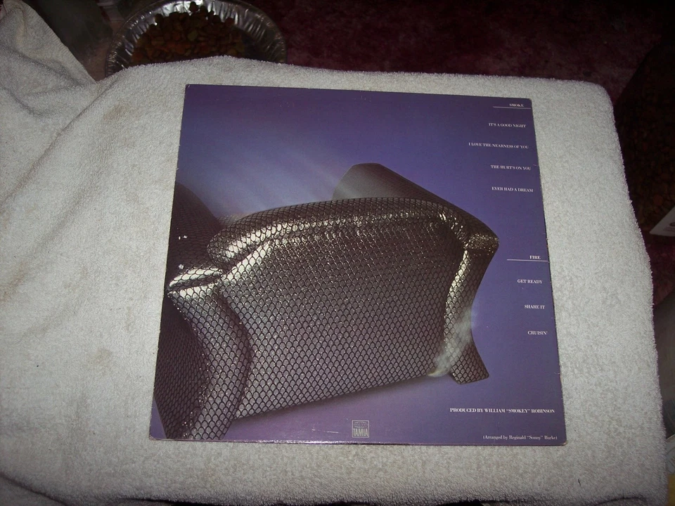 LP--SMOKEY ROBINSON--WHERE THERE'S SMOKE  **NM VINYL**   #292 - Image 2 of 4