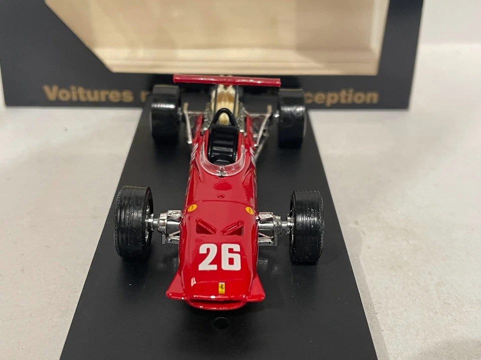 BRUMM Ferrari 312 V12 GP France 1968 Ref.1063 F1 1:43 Diecast coche escala - Imagen 3 de 4