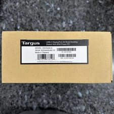 Targus USB-C DisplayPort DisplayLink Docking Station 85W Power DOCK430USZ