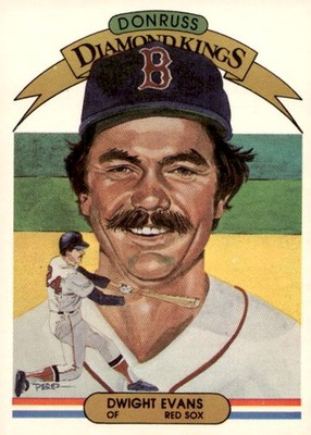 Dwight Evans 1982 Donruss Baseball - #7 - Boston Red Sox