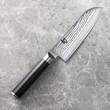KAI Shun Classic Damascus Santoku Knife 135mm 020DM0727 JAPAN NEW
