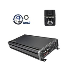 Kicker CXA660.5 4x90-Watt 4-Channel Full-Range Amplifier w/Kit, Dual Bass Remote