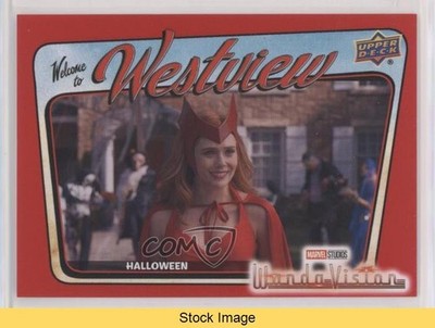 2022 Marvel Studios' WandaVision Welcome to Westview Red Wanda Maximoff READ 1aq